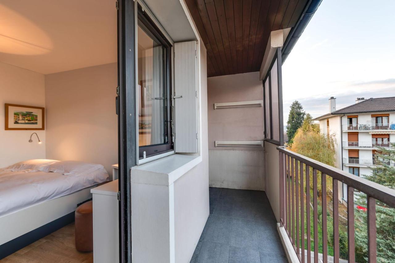 Les Sorbiers - Apartment 2 Bedrooms Top Floor - Parking & Terrace アヌシー エクステリア 写真