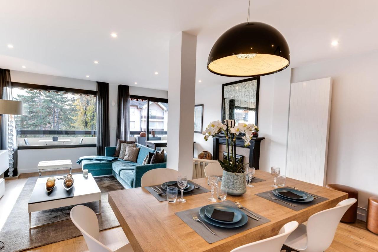 Les Sorbiers - Apartment 2 Bedrooms Top Floor - Parking & Terrace アヌシー エクステリア 写真