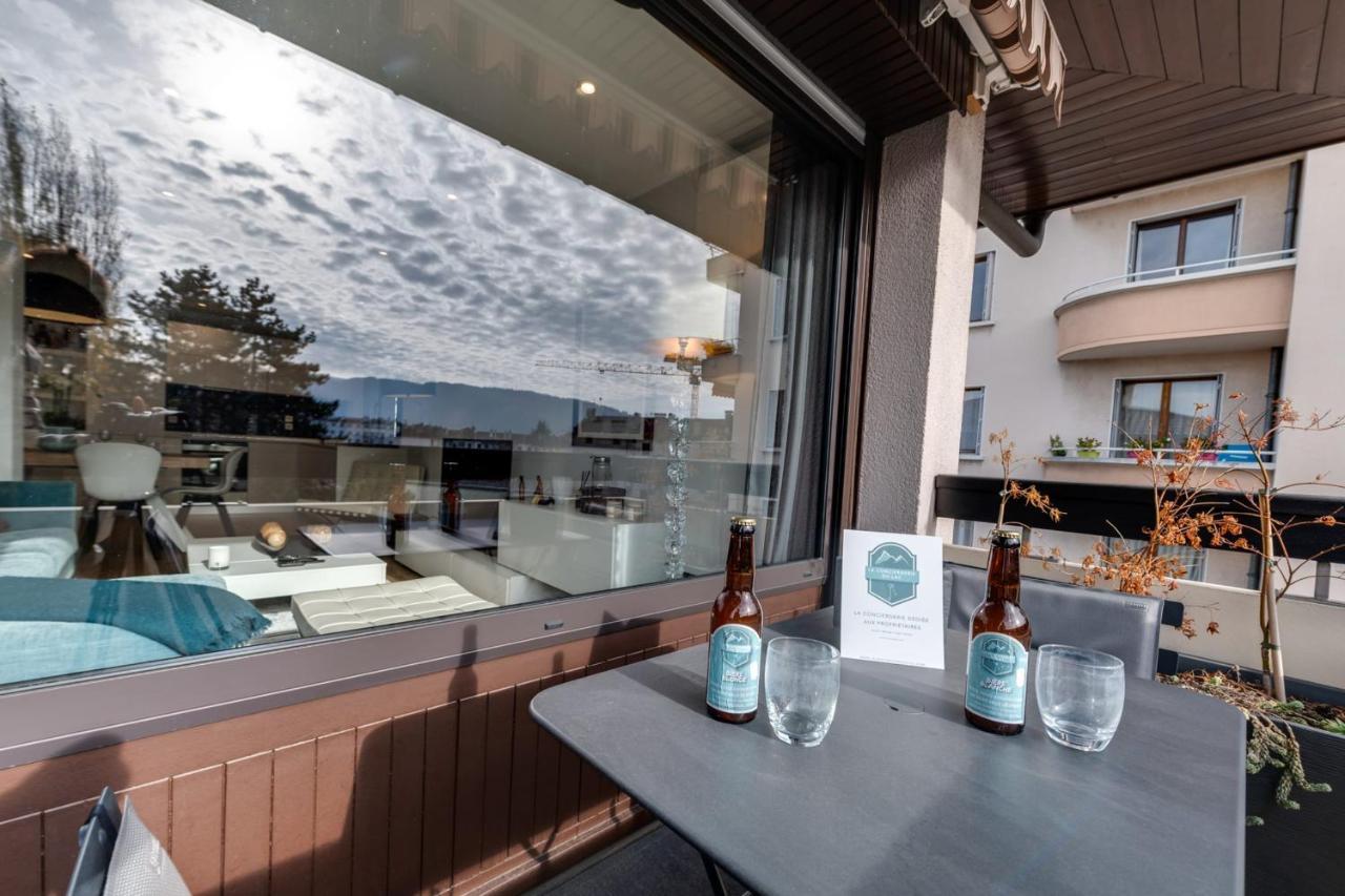 Les Sorbiers - Apartment 2 Bedrooms Top Floor - Parking & Terrace アヌシー エクステリア 写真
