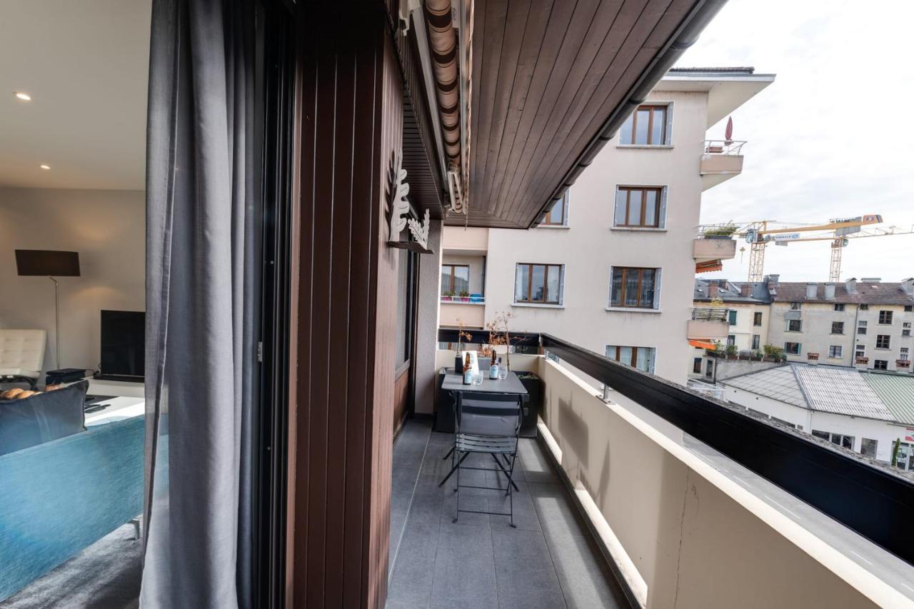Les Sorbiers - Apartment 2 Bedrooms Top Floor - Parking & Terrace アヌシー エクステリア 写真