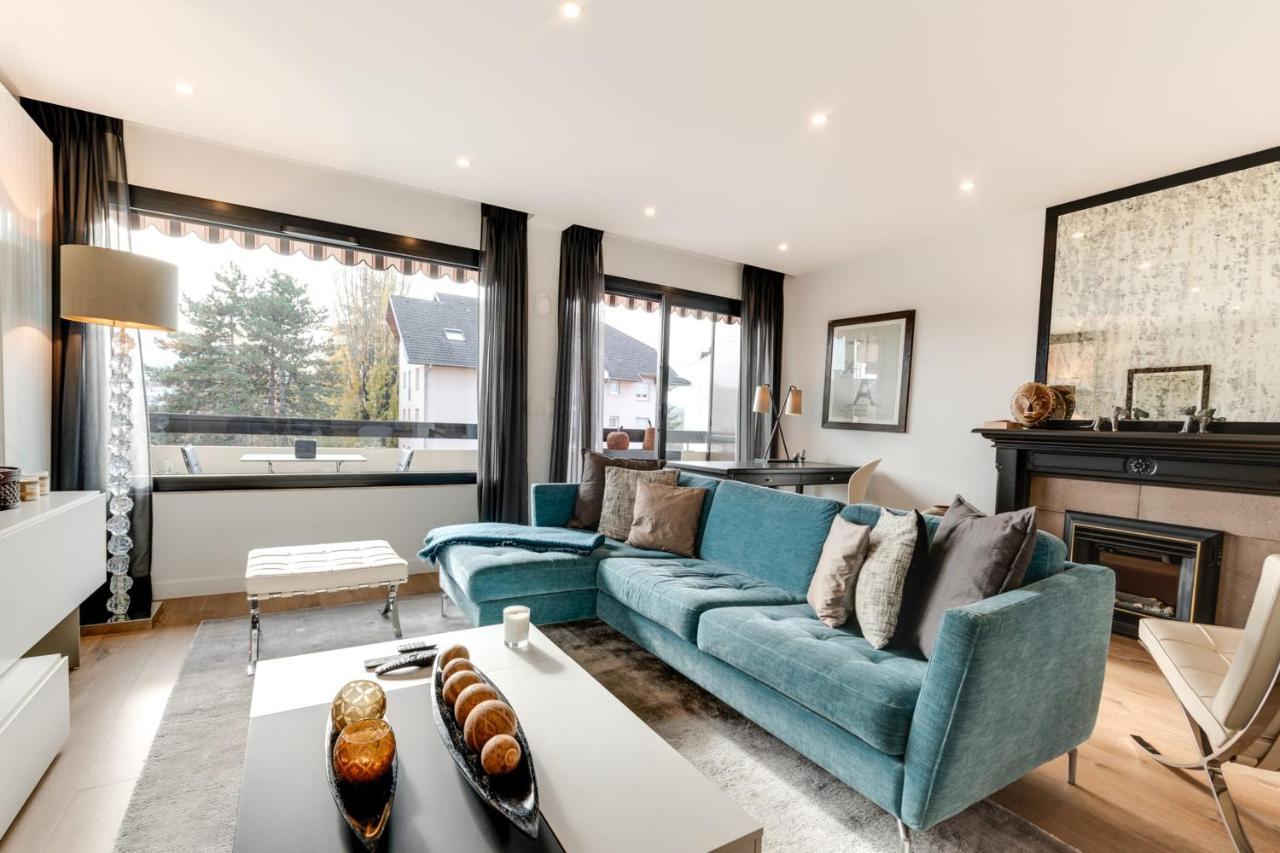 Les Sorbiers - Apartment 2 Bedrooms Top Floor - Parking & Terrace アヌシー エクステリア 写真